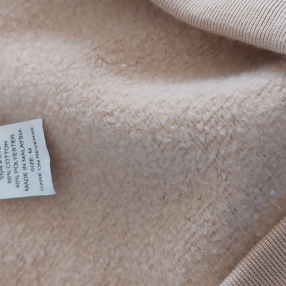 Fleece snap close sweat shirt sz L - Picture 14 of 14